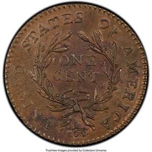 image for: 1794 1C Head of 1794, S-31, B-13, R.1, MS63+ Brown PCGS. Breen Die State II. A lovely Marred Field cent with a chocolate-br...
