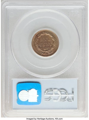 image for: 1858 P1C Indian Cent, Judd-208, Pollock-259, Snow-PT28, R.3, MS63 PCGS. CAC. There are four notable subvarieties of Judd-20...
