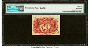 image for: Fr. 1320 50¢ Second Issue PMG Uncirculated 62 EPQ....