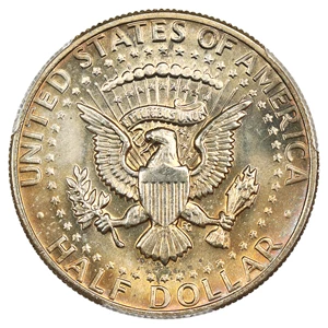 image for: 1979-D 50c PCGS MS64