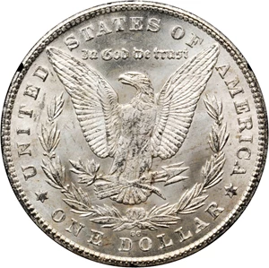 image for: 1880-CC GSA Morgan Silver Dollar. MS-63 (NGC).