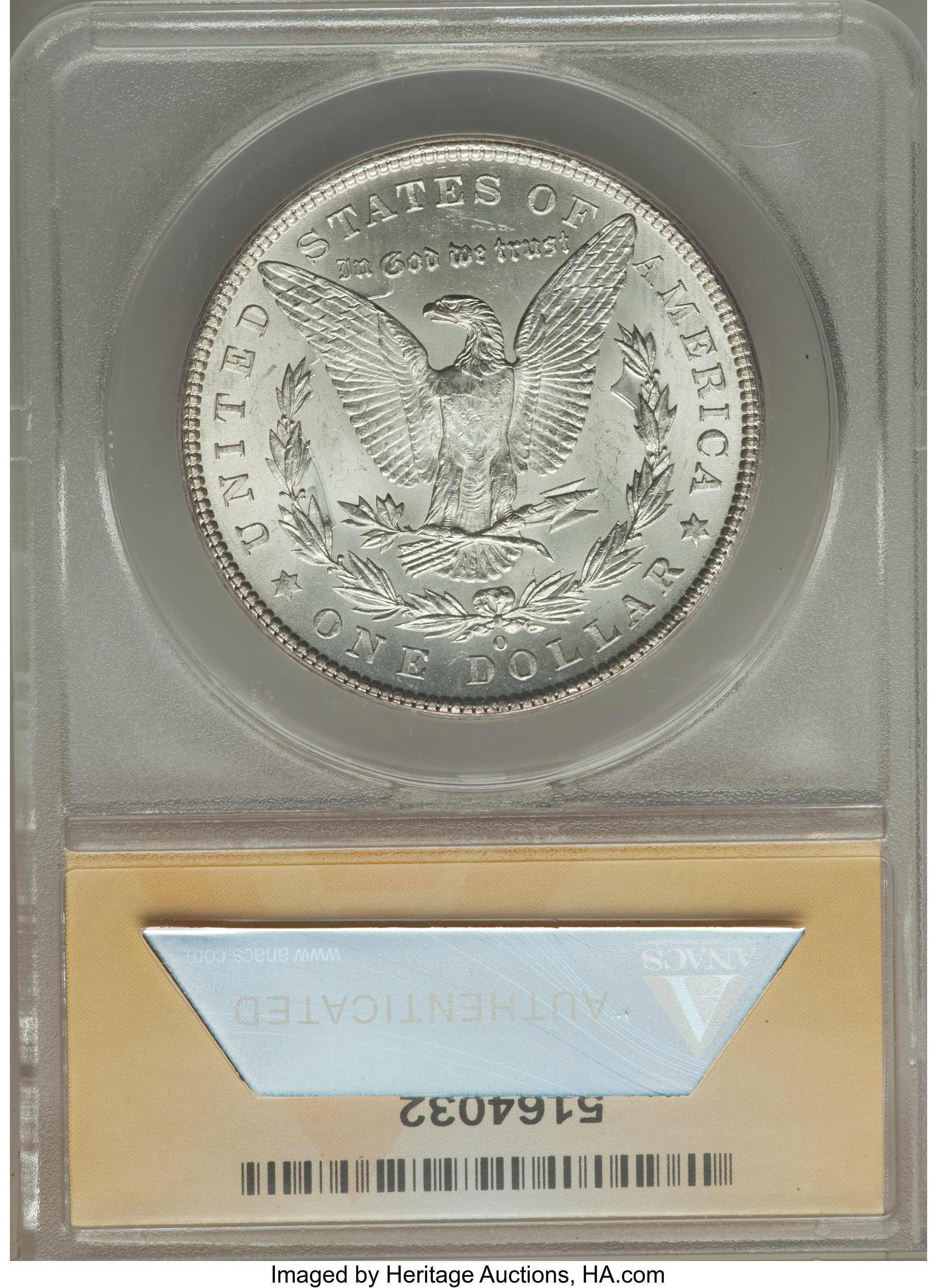 image for: 1902-O $1 MS63 ANACS. VAM-26A....