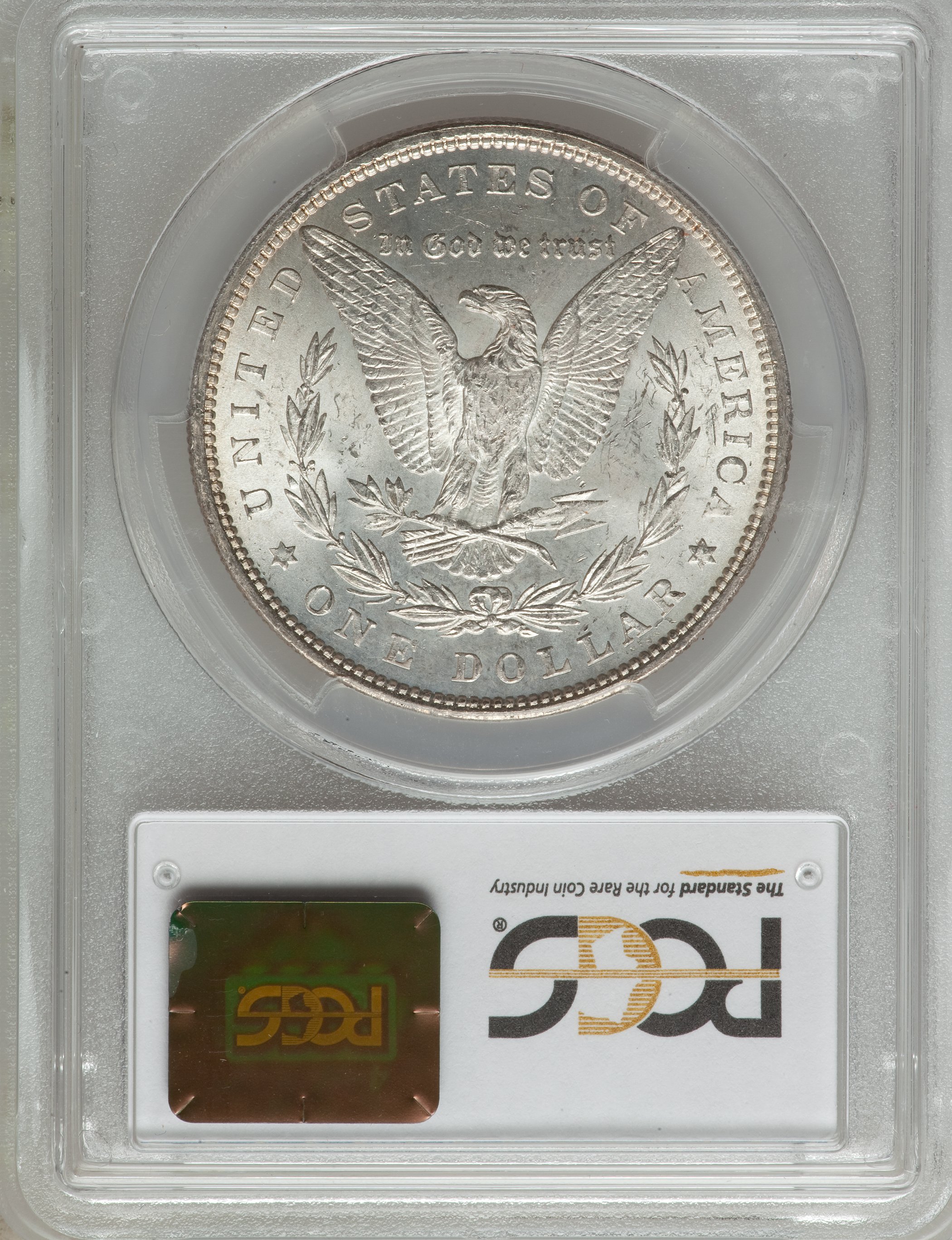 image for: 1880 $1 0/9 Overdate, VAM-25, Hit List, MS65 PCGS. PCGS Population (5/0). NGC Census: (0/0)....