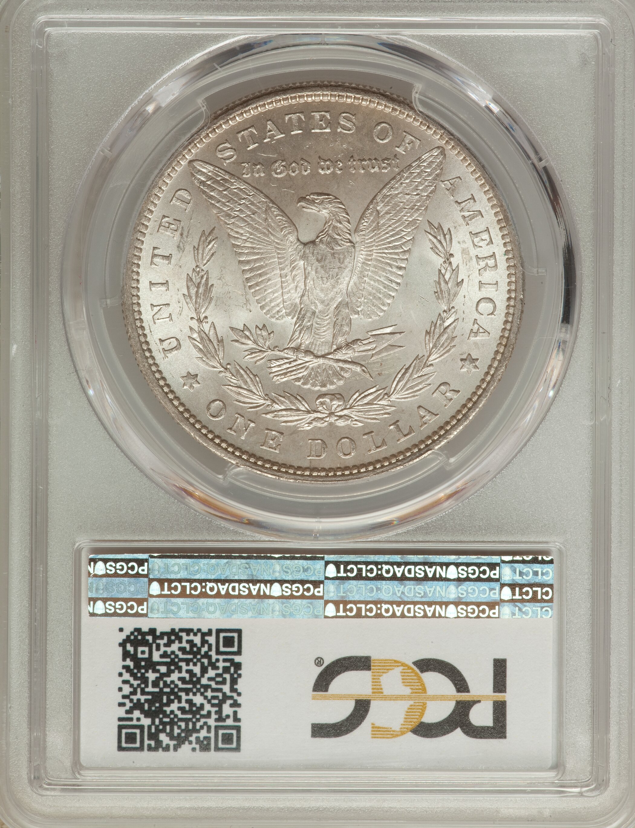 image for: 1880/9 $1 VAM-25, Hit List 40, MS65 PCGS. PCGS Population: (7/0). NGC Census: (0/0).  ...