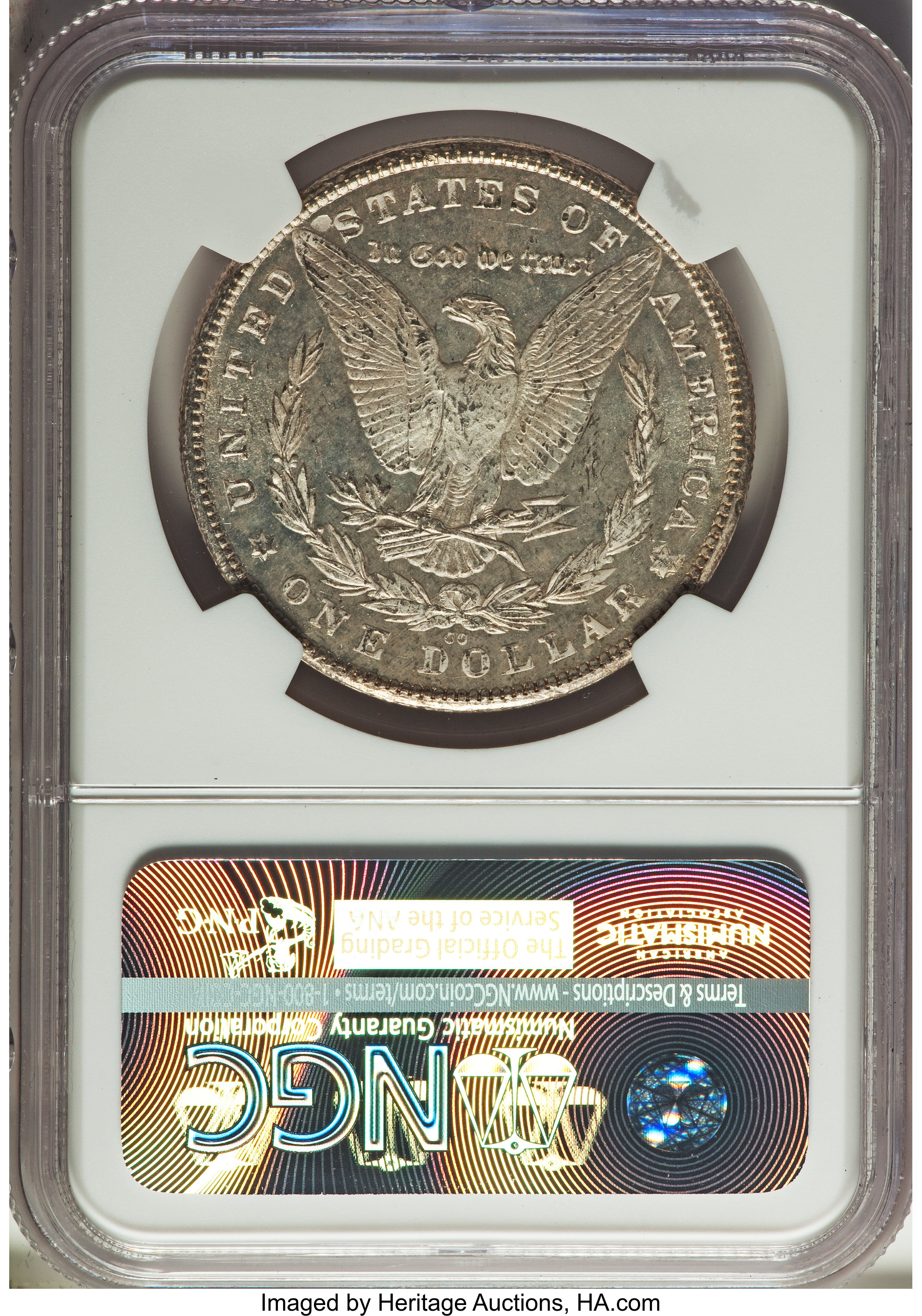 1880-CC $1  8/7, High 7, VAM-5 MS PL MS65 PL CAC thumbnail 14