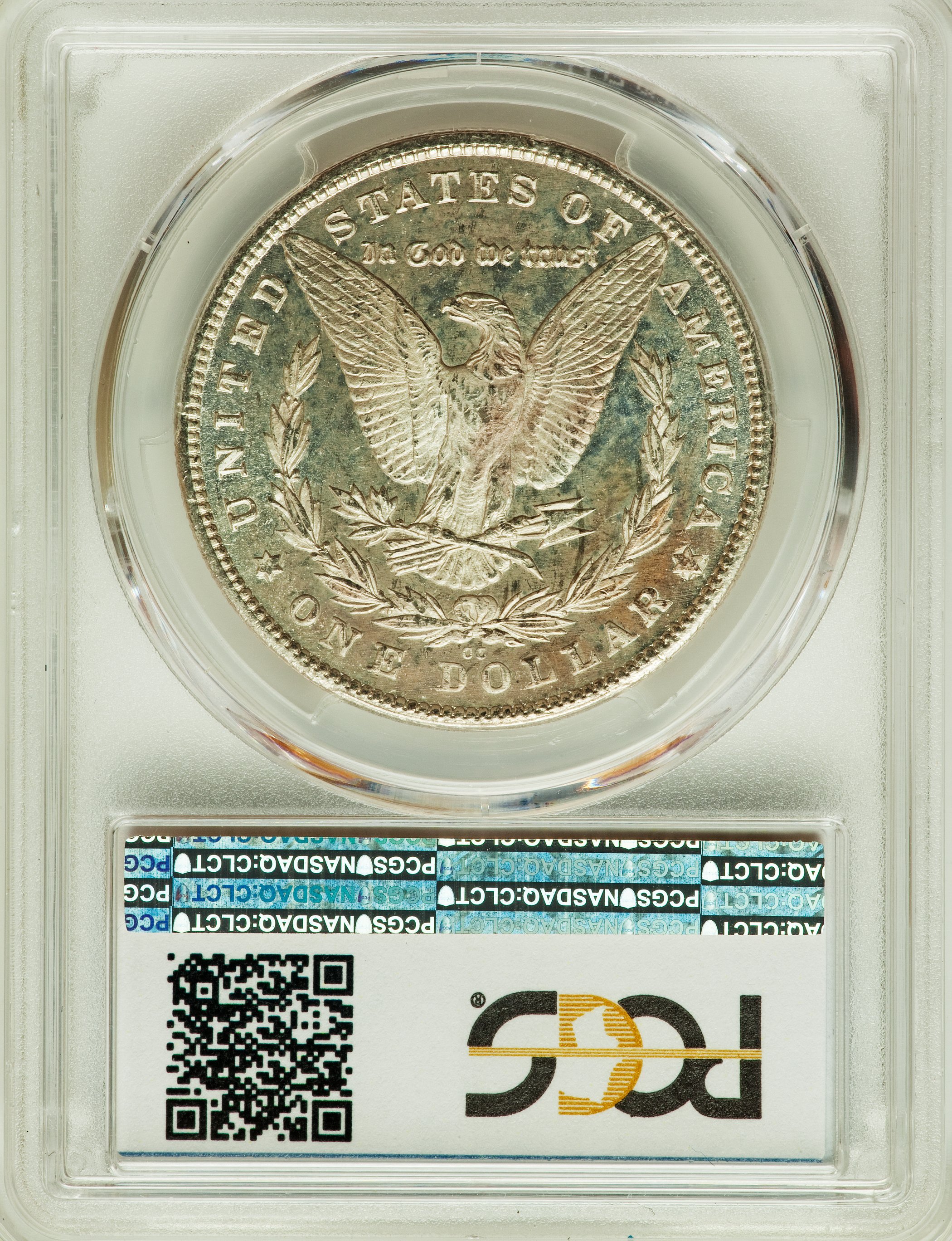 1880-CC $1  8/7, High 7, VAM-5 MS PL MS65 PL CAC thumbnail 10