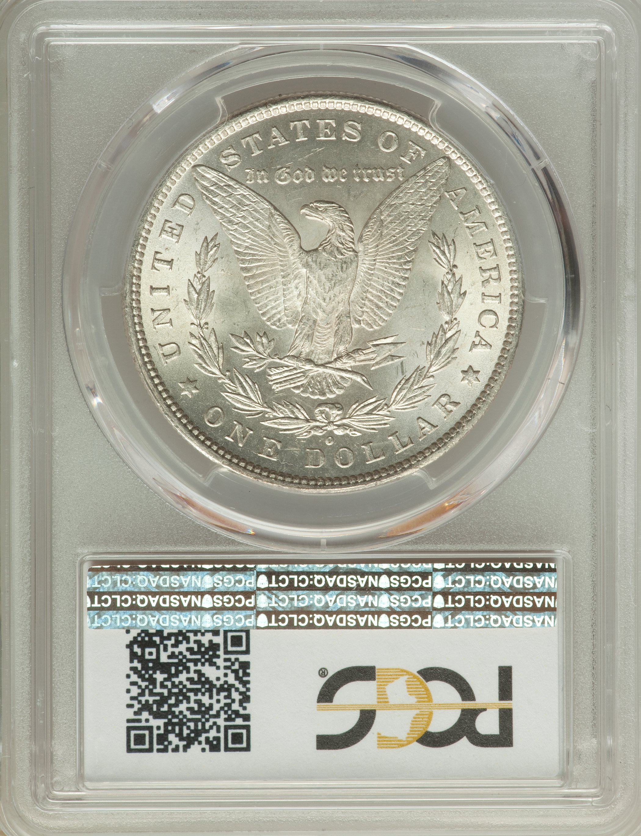 image for: 1880-O $1 Checkmark, VAM-55 MS63 PCGS. A Hot 50 Variety. PCGS Population: (2/0). NGC Census: (0/0). MS63....