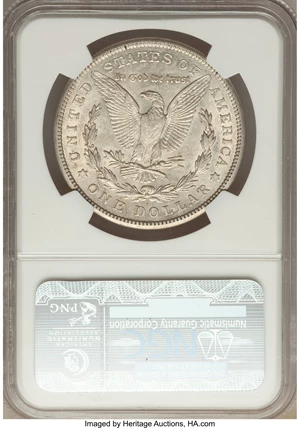 image for: 1921-S $1 Thorn Head, VAM-1B-4a AU55 NGC. Hitlist-40. NGC Census: (0/0). PCGS Population (1/3). ...