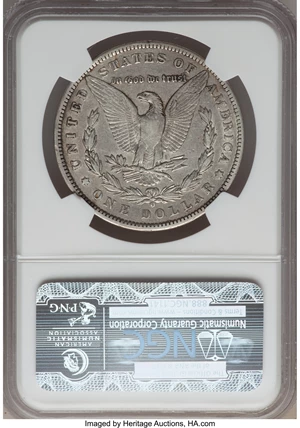 image for: 1888-O $1 Shooting Star, VAM-7A, VF35 NGC. Hitlist-40. NGC Census: (1/5). PCGS Population (2/16)....