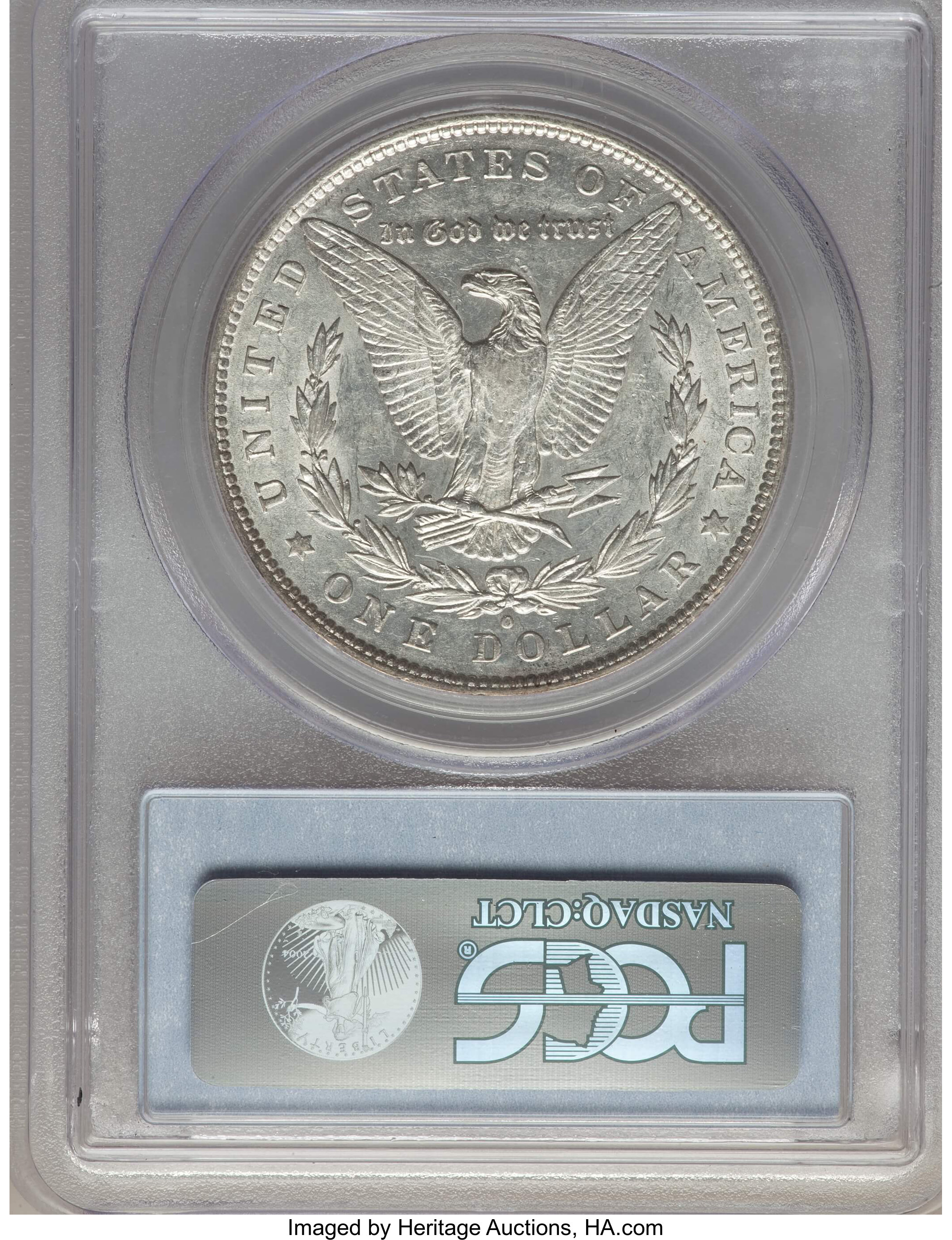 1880-O $1  Pitted Date, VAM-7 XF40 CAC thumbnail 4