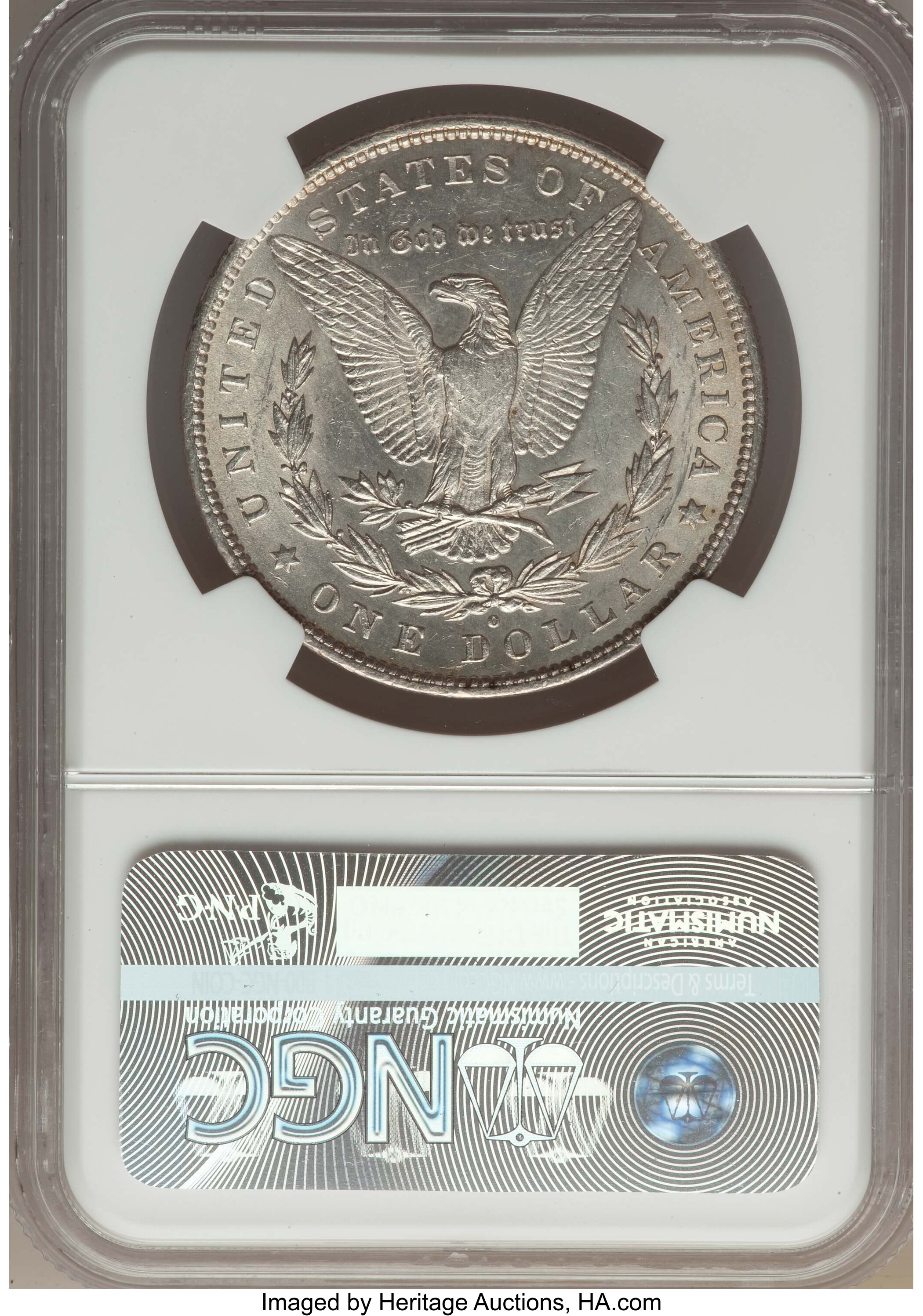 1880-O $1  Pitted Date, VAM-7 MS61 thumbnail 6