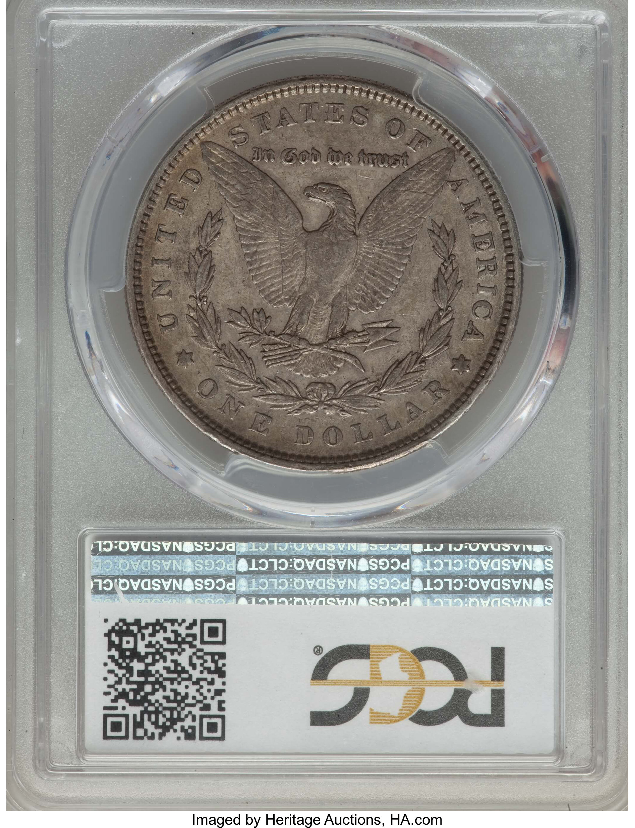 1878 7TF $1  Reverse of 1879, Slashed O, VAM-228B F12 thumbnail 6