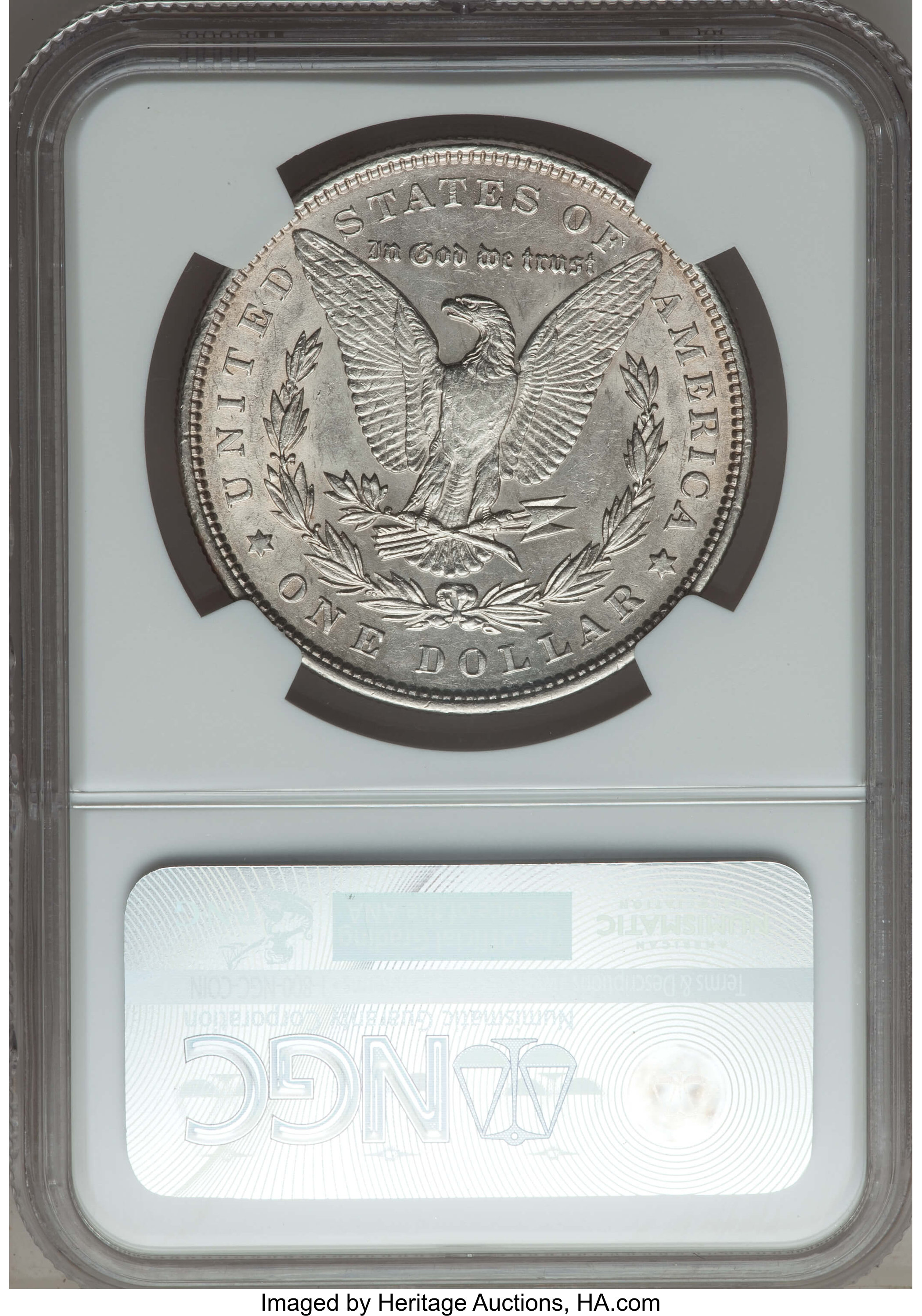 1878 7TF $1  Reverse of 1879, Slashed O, VAM-228B AU55 thumbnail 2