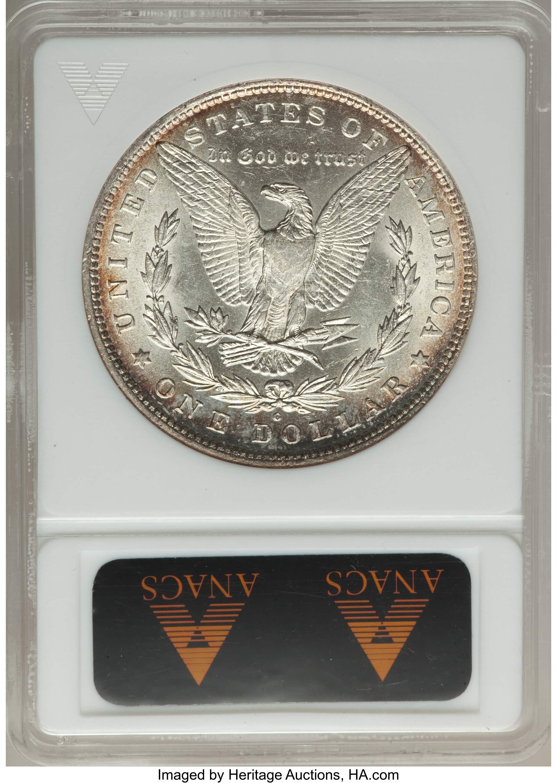 1880-O $1  Pitted Date, VAM-7 AU58 CAC thumbnail 12