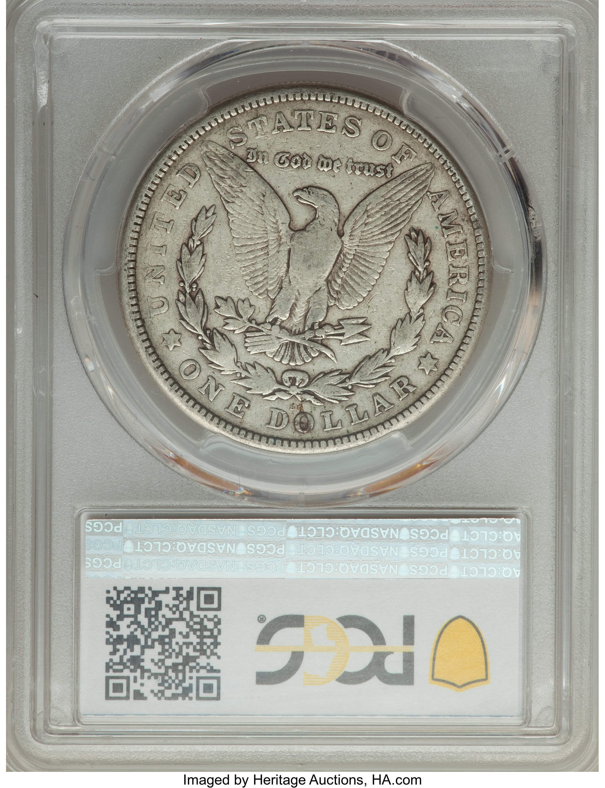 image for: 1921-S $1 Thorn Head, VAM-1B4, VF30 PCGS.  A Hit List Variety. PCGS Population: (2/33). NGC Census: (0/0). VF30....