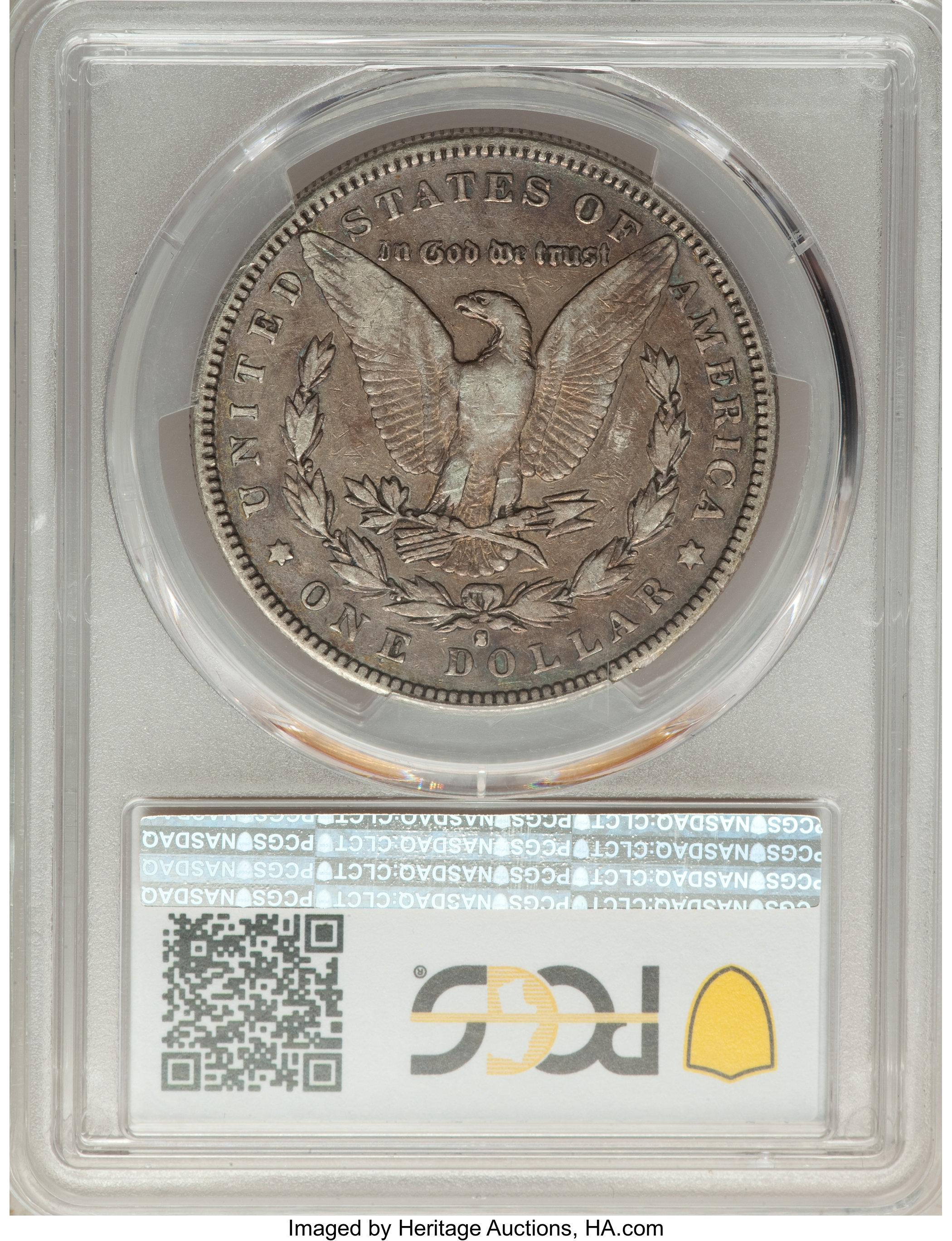 image for: 1892-S $1 Tripled Hair, VAM-8, VF20 PCGS.  Hit List. PCGS Population: (1/21). NGC Census: (0/0). VF20. Mintage 1,200,000....
