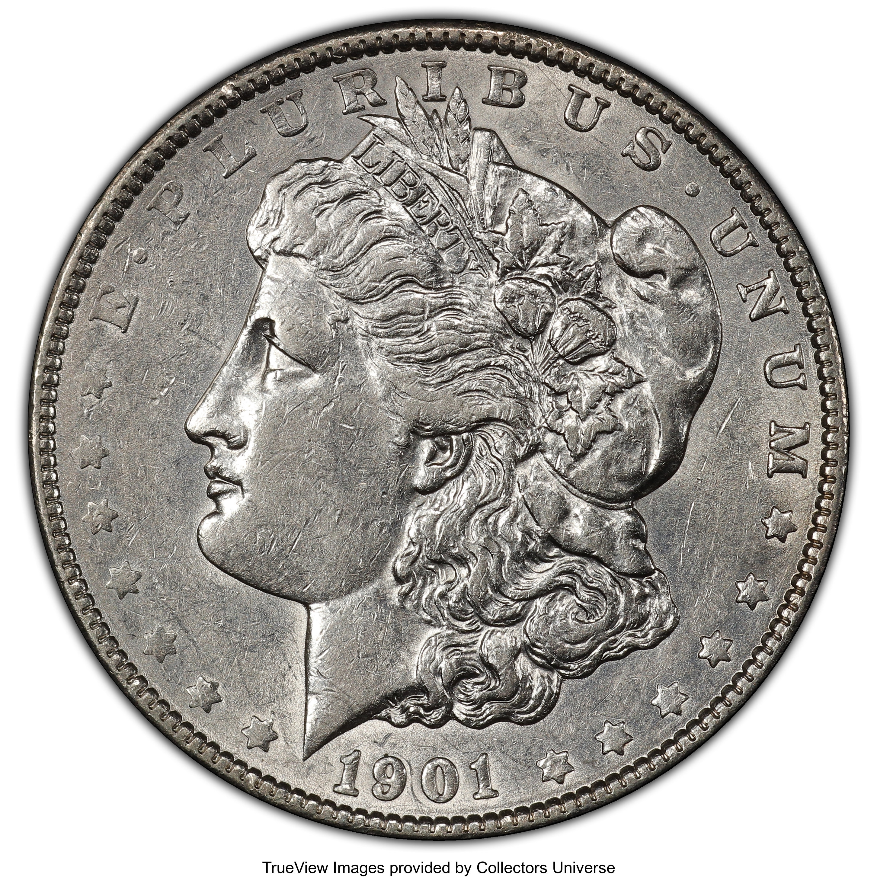 image for: 1901 $1 Doubled Arrows, VAM-7, XF45 PCGS. A Hit List Variety. PCGS Population: (4/17). NGC Census: (0/0). XF45. ...