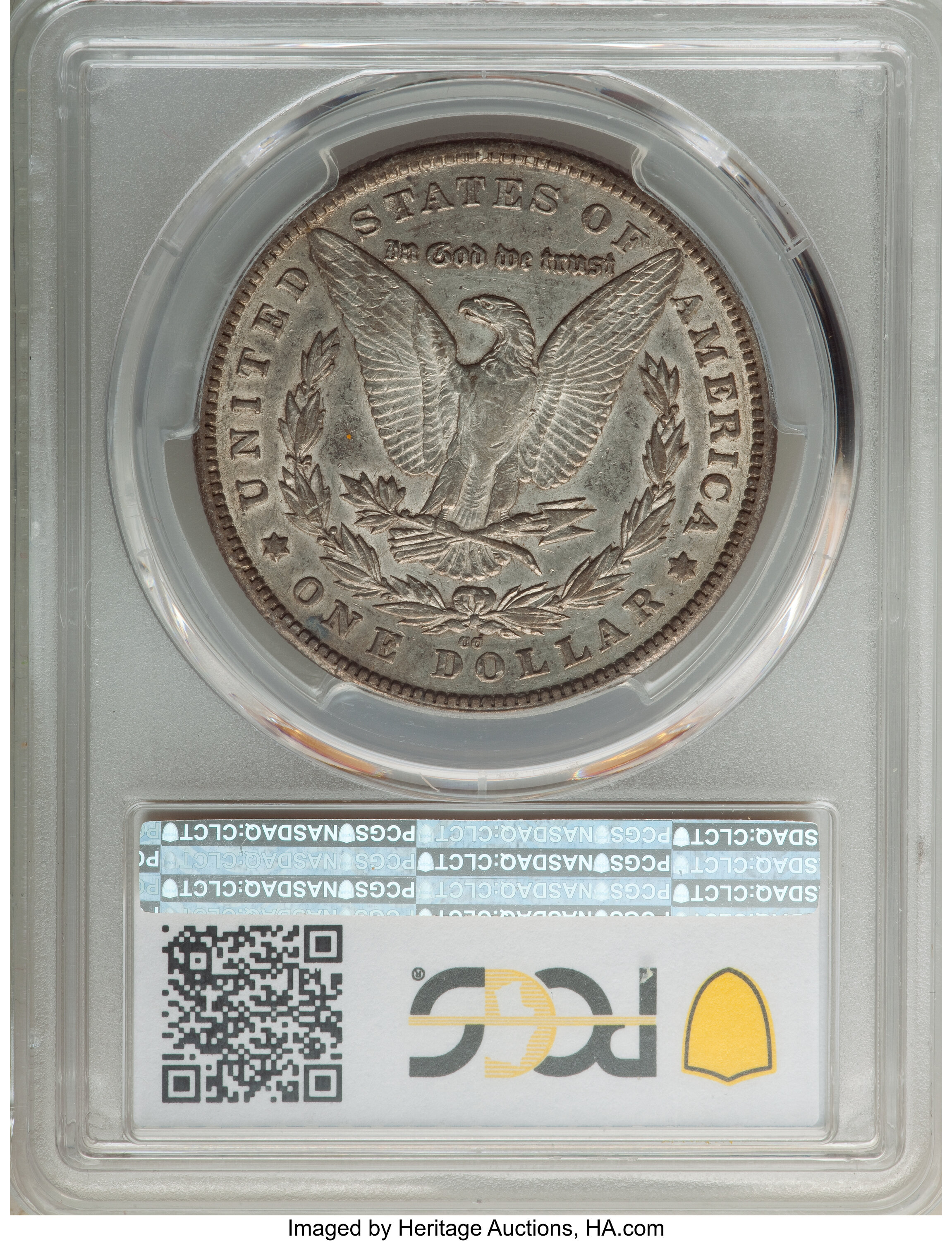 1880-CC $1  8/7, VAM-8 F15 CAC thumbnail 2