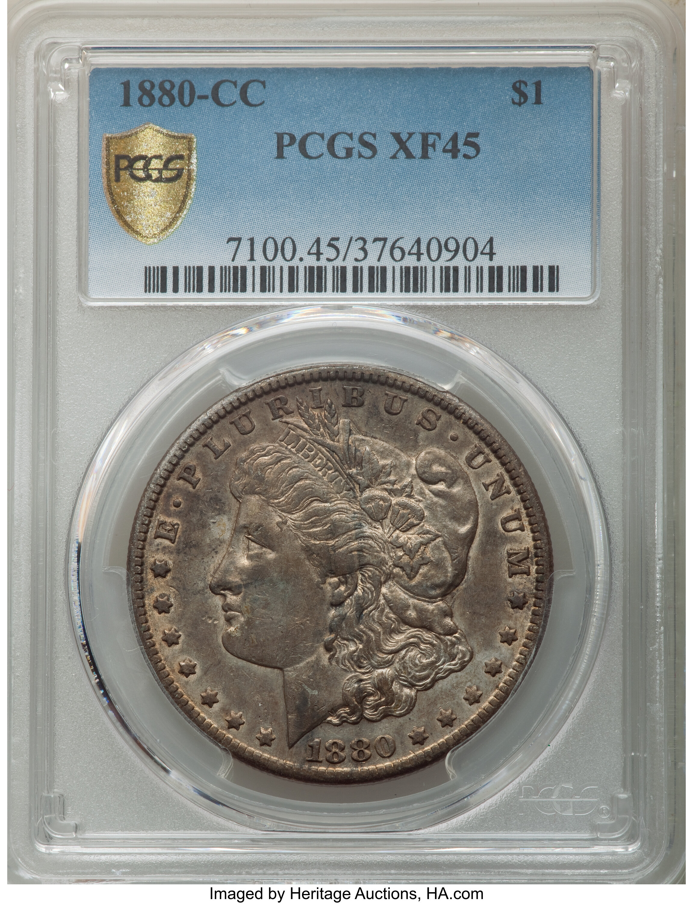 1880-CC $1  8/7, VAM-8 F15 CAC thumbnail 4