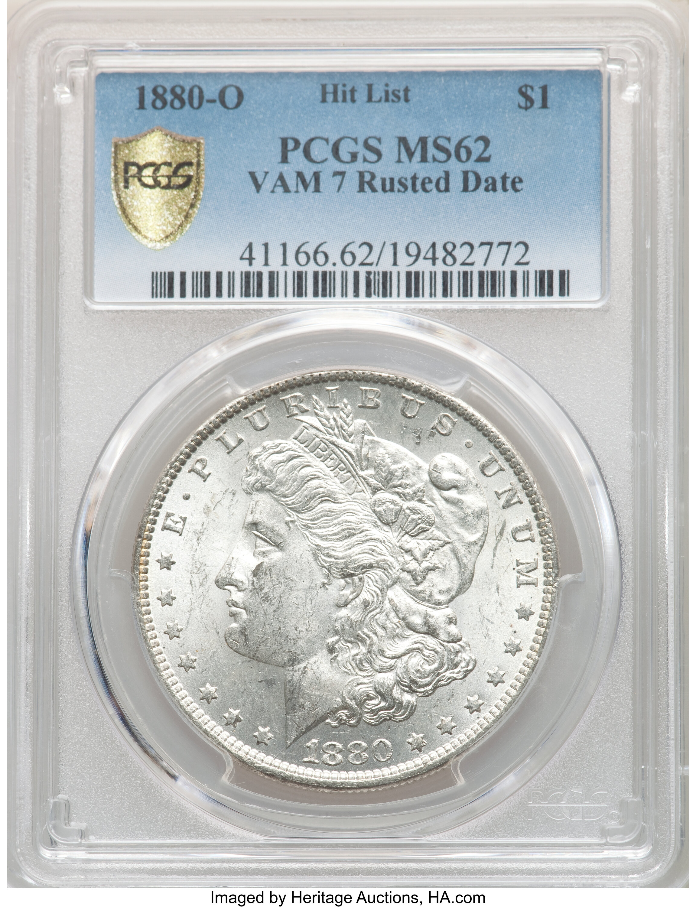 1880-O $1  Pitted Date, VAM-7 MS65 thumbnail 22