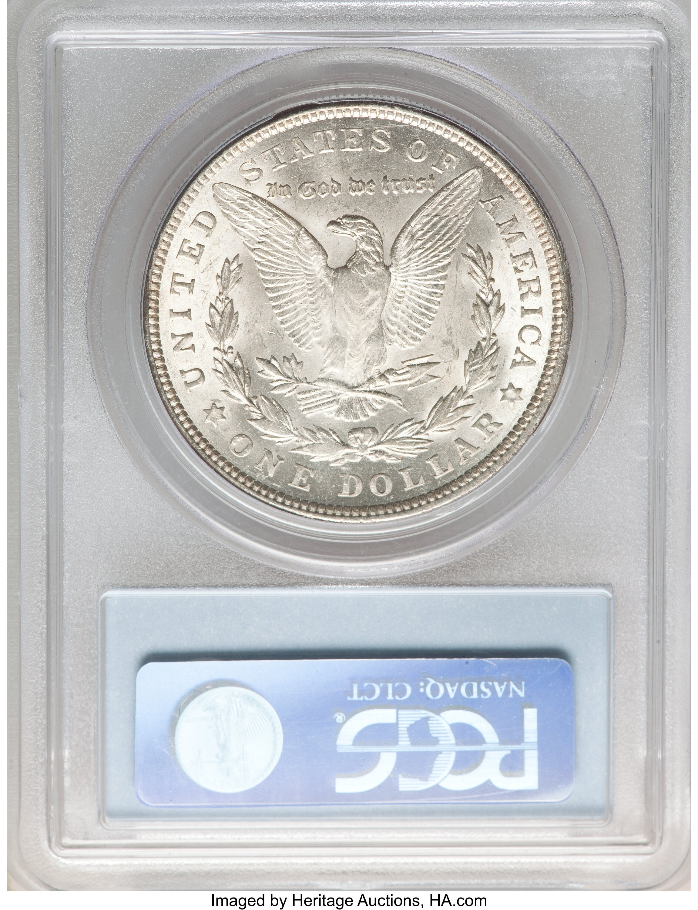 image for: 1921 $1 Denticle Clash, VAM-40A MS63 PCGS. A Hit List Variety. PCGS Population: (13/9). NGC Census: (0/0). MS63. ...