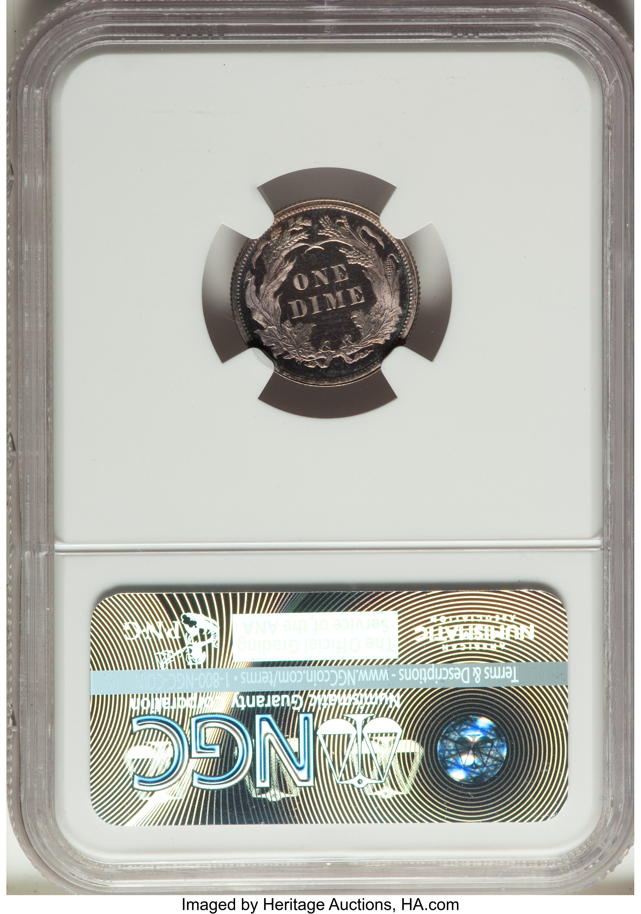 image for: 1879 10C PR66 Ultra Cameo NGC. NGC Census: (1/0). PCGS Population: (1/0). PR66. ...