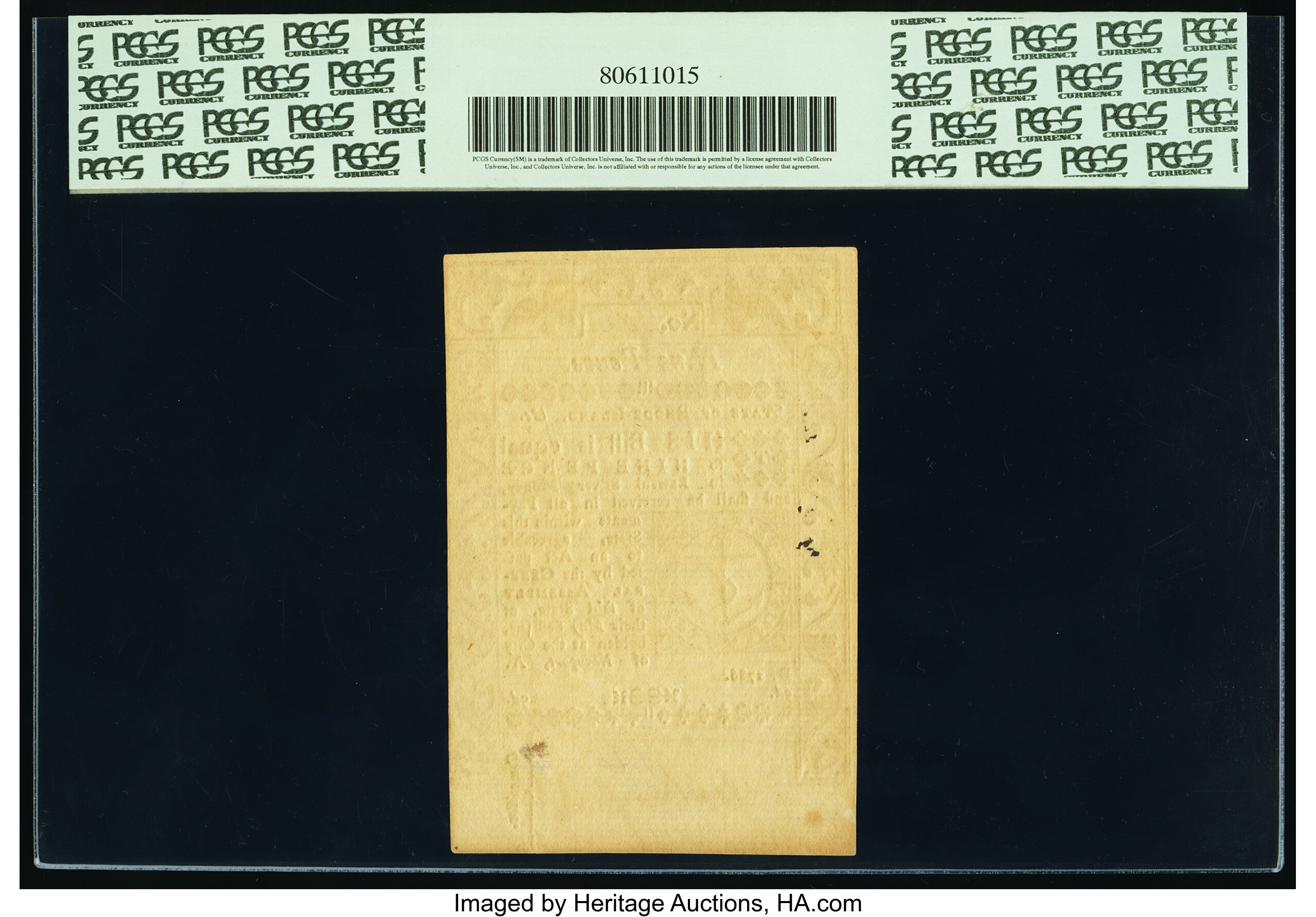 image for: Rhode Island May 1786 9d PCGS Choice New 63....