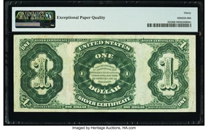 image for: Fr. 222 $1 1891 Silver Certificate PMG Very Fine 30 EPQ....