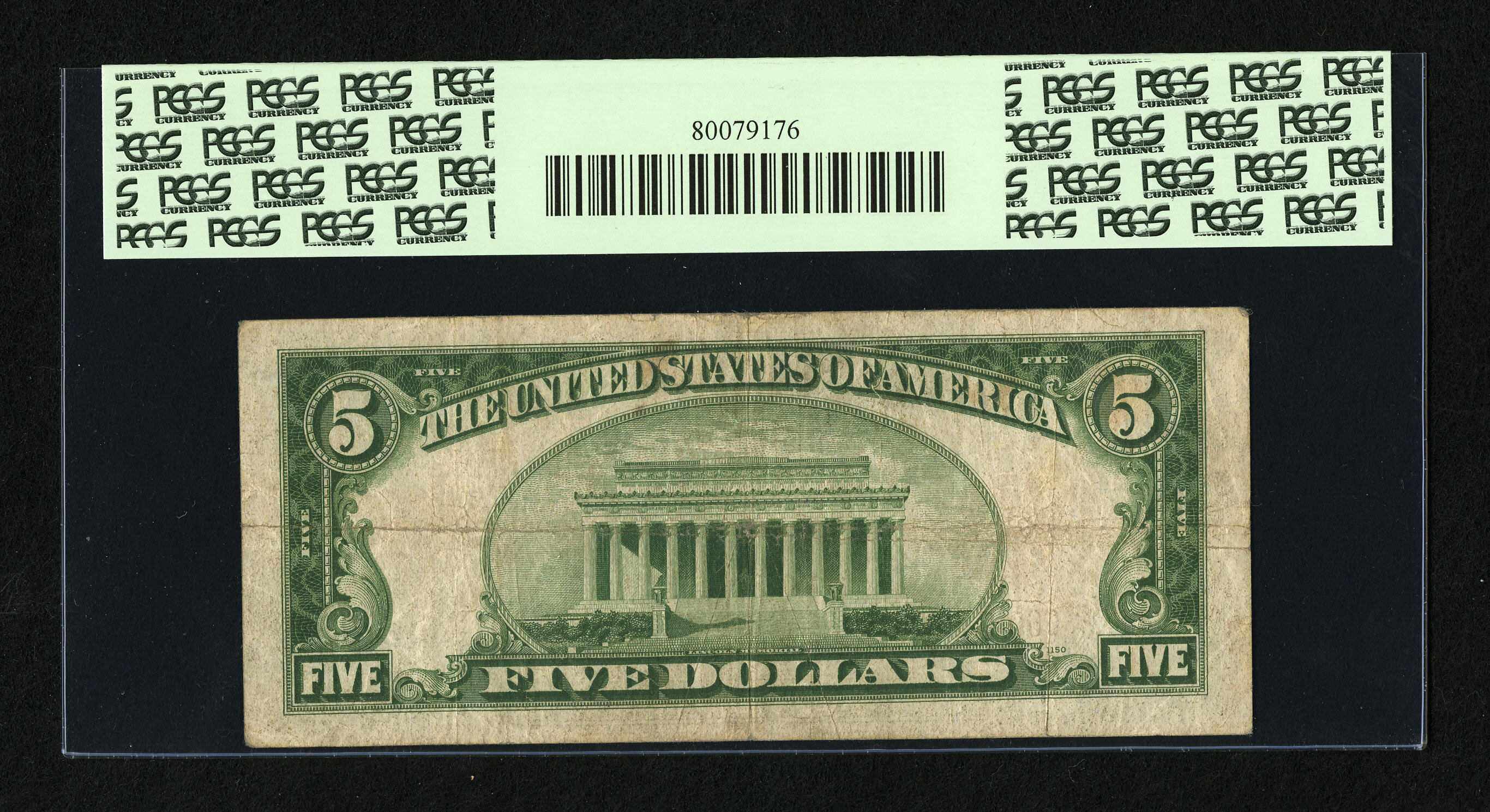 image for: Fr. 1528* $5 1928C Legal Tender Star Note. PCGS Fine 15....