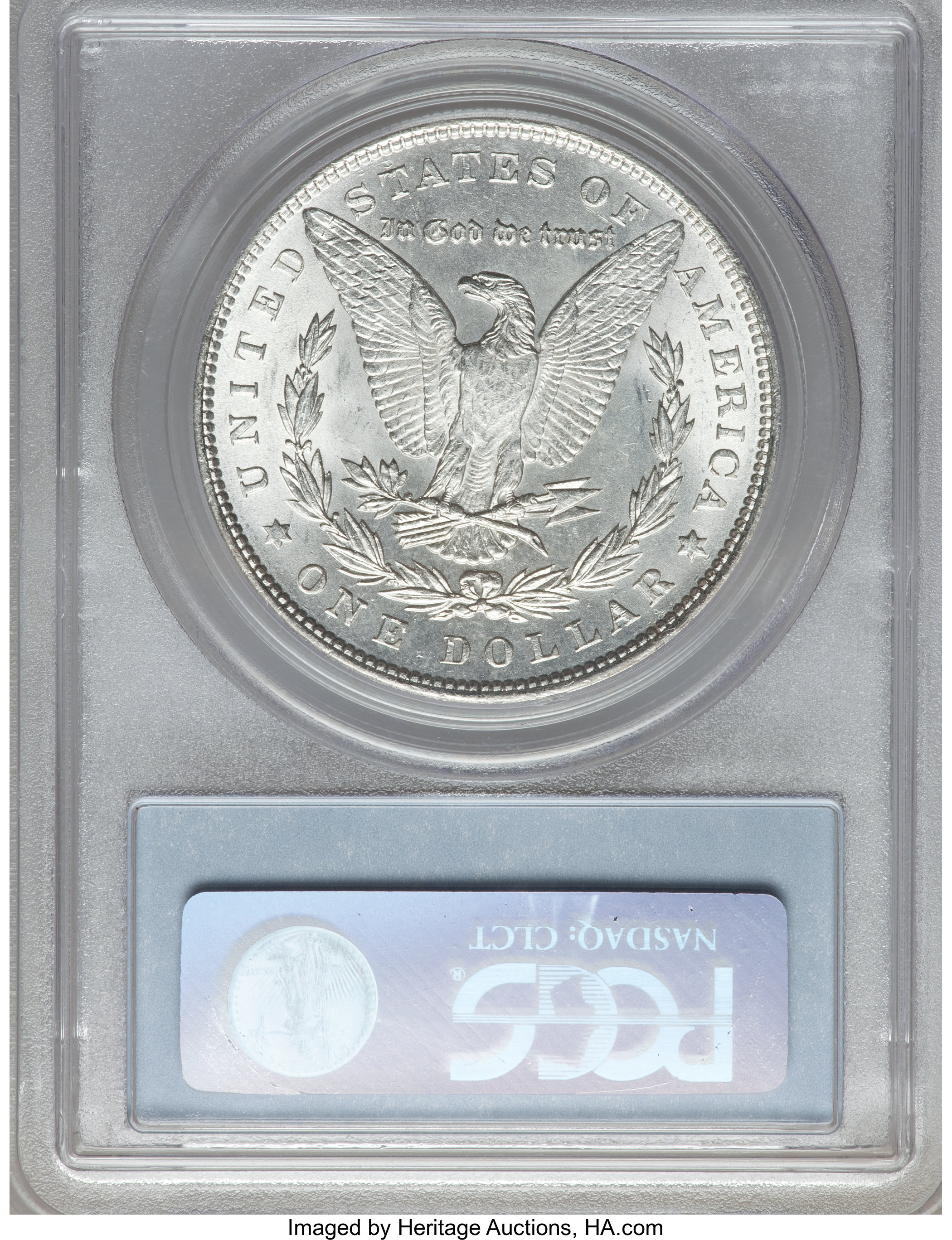 1878 7TF $1  Reverse of 1879, Slashed O, VAM-228B MS62 thumbnail 3