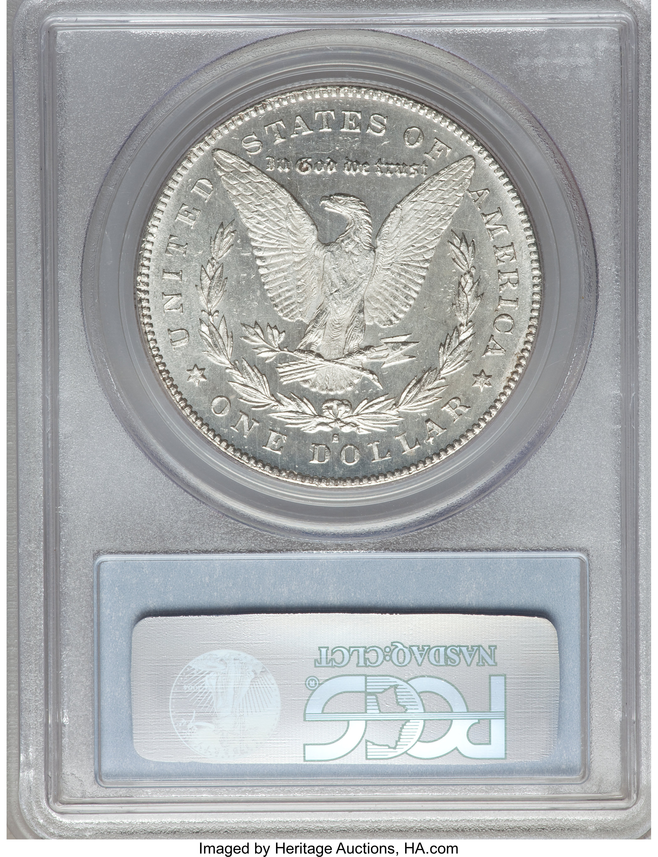 image for: 1878-S $1 Lava Wing, VAM-76 MS64 PCGS. Hit List. PCGS Population (3/0). NGC Census: (0/0).  From The Parcfeld Collectio...