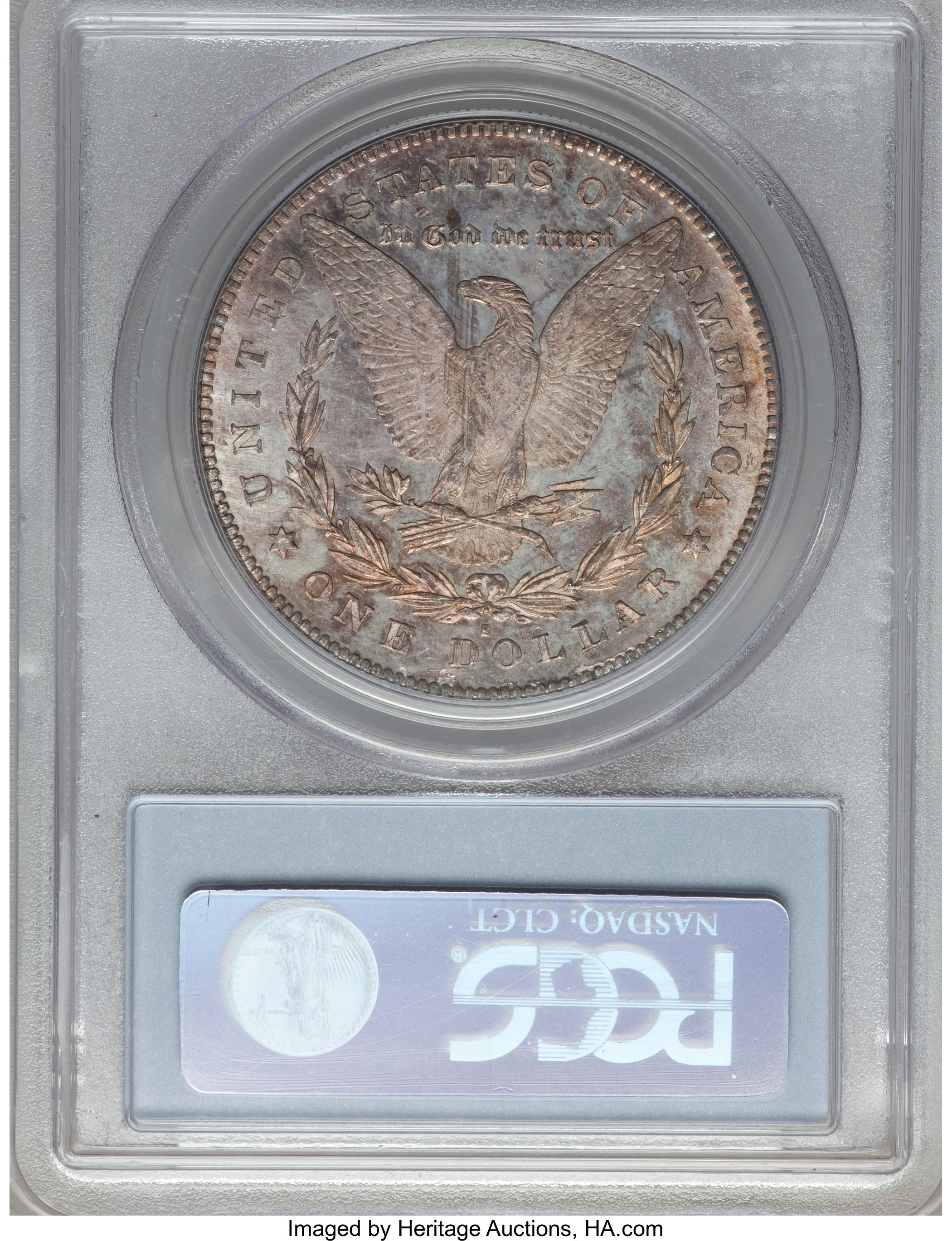 image for: 1878-S $1 Lava Wing, VAM-76 MS64 PCGS. Hit List. PCGS Population (3/0). NGC Census: (0/0).From The Parcfeld Collection....
