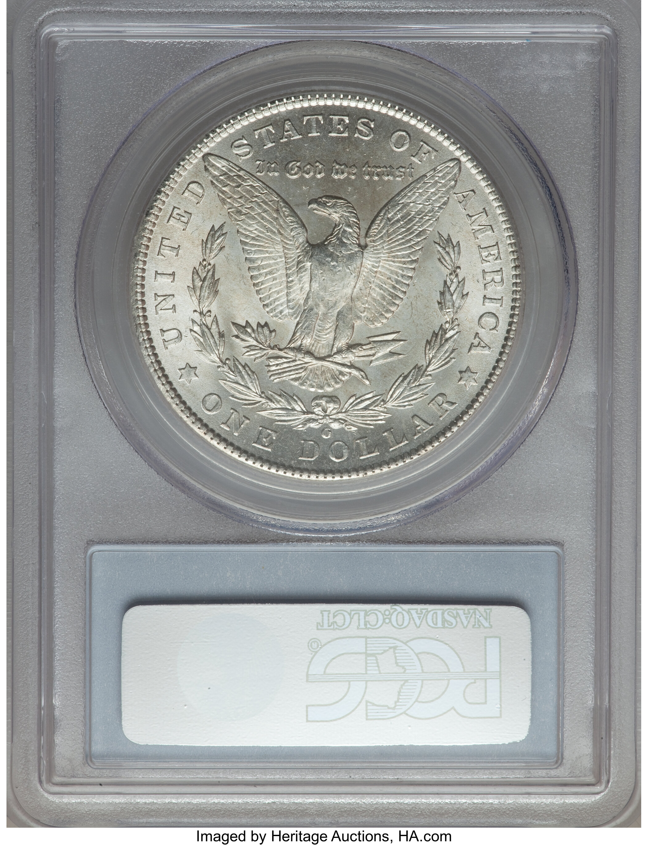 image for: 1902-O $1 Doubled Ear, VAM-25 MS63 PCGS. Hit List. PCGS Population (29/35). NGC Census: (0/0).From The Parcfeld Collect...