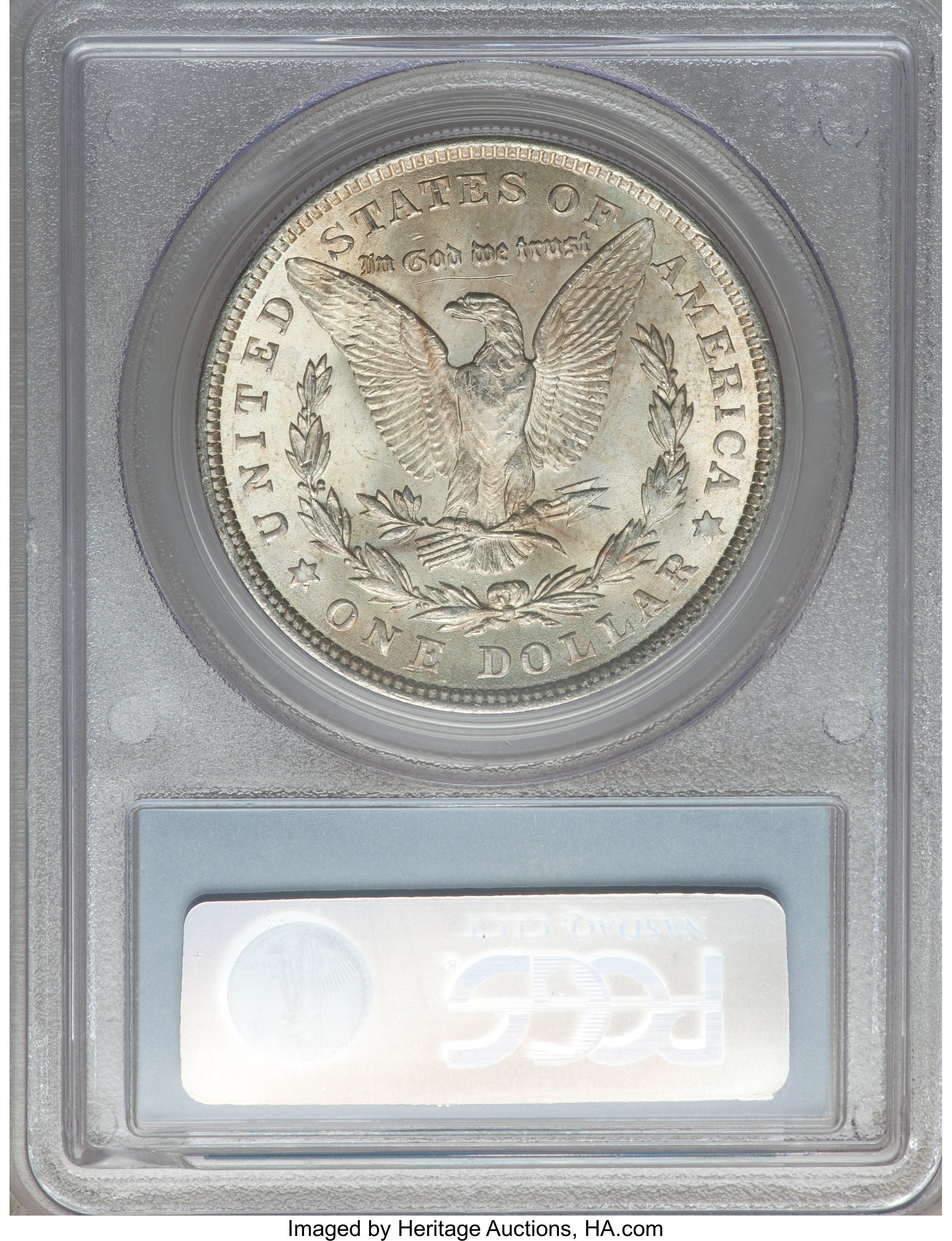 image for: 1921 $1 Denticle Clash, VAM-40A MS64 PCGS. Hit List. PCGS Population (5/0). NGC Census: (0/0).From The Parcfeld Collect...