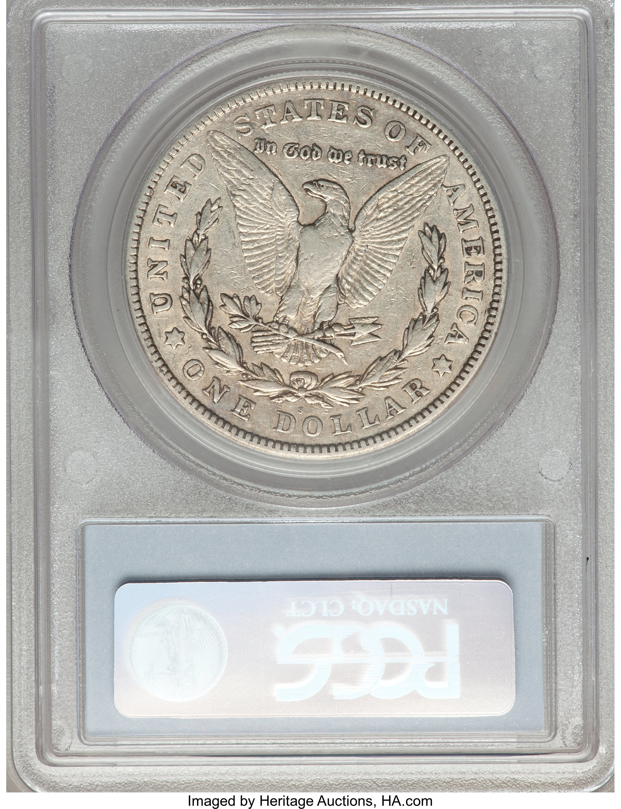 image for: 1921-S $1 Thorn Head, Vam-1 B-4 XF45 PCGS. Hit List. PCGS Population (4/16). NGC Census: (0/0)....