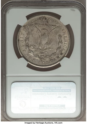 image for: 1921-S $1 Thorn Head, VAM-1B4b XF45 NGC. Hitlist 40. NGC Census: (0/0). PCGS Population (3/9)....