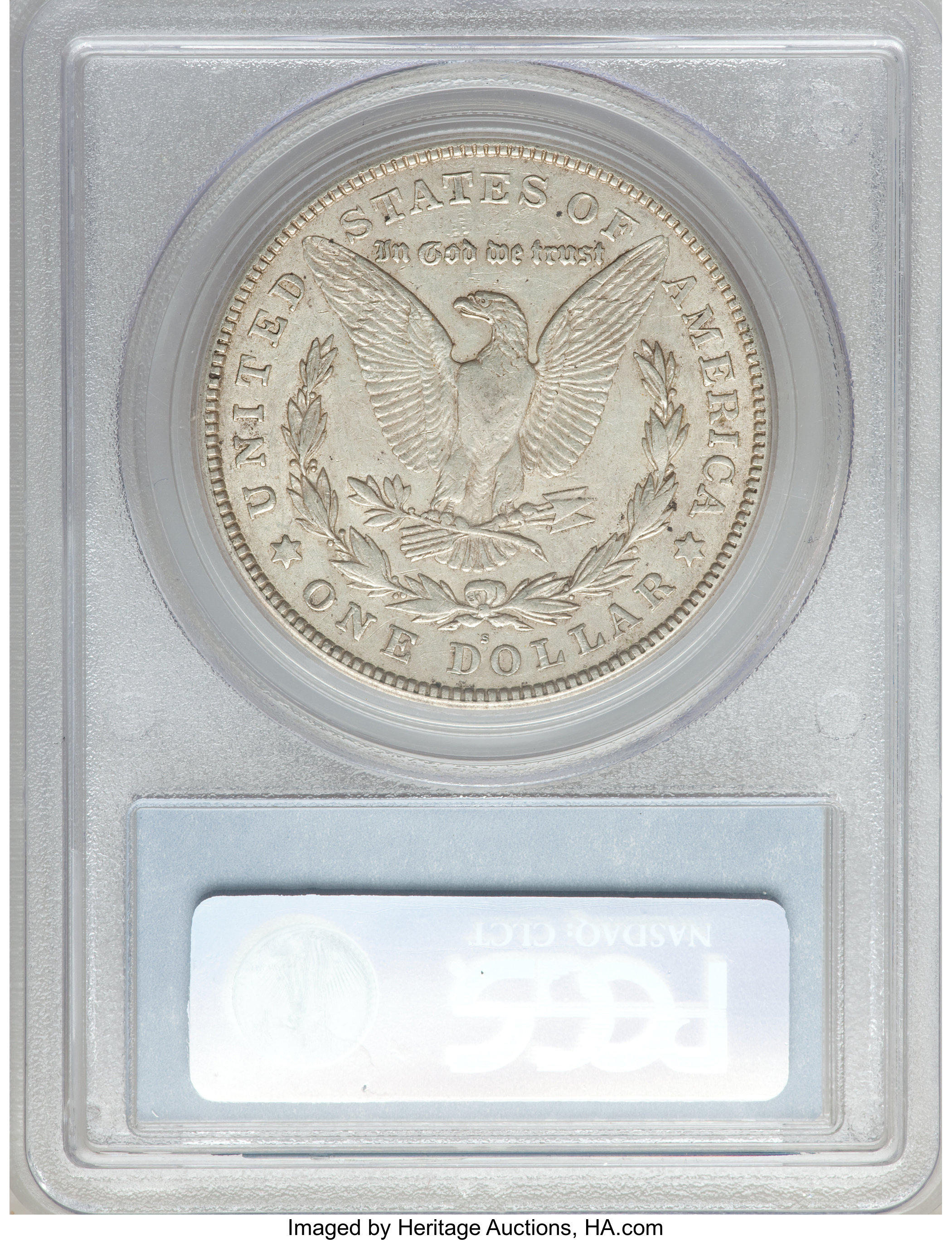 image for: 1921-S $1 Thorn Head, VAM-1B-6/7 XF45 PCGS. Hit List. PCGS Population (18/50). NGC Census: (0/0)....