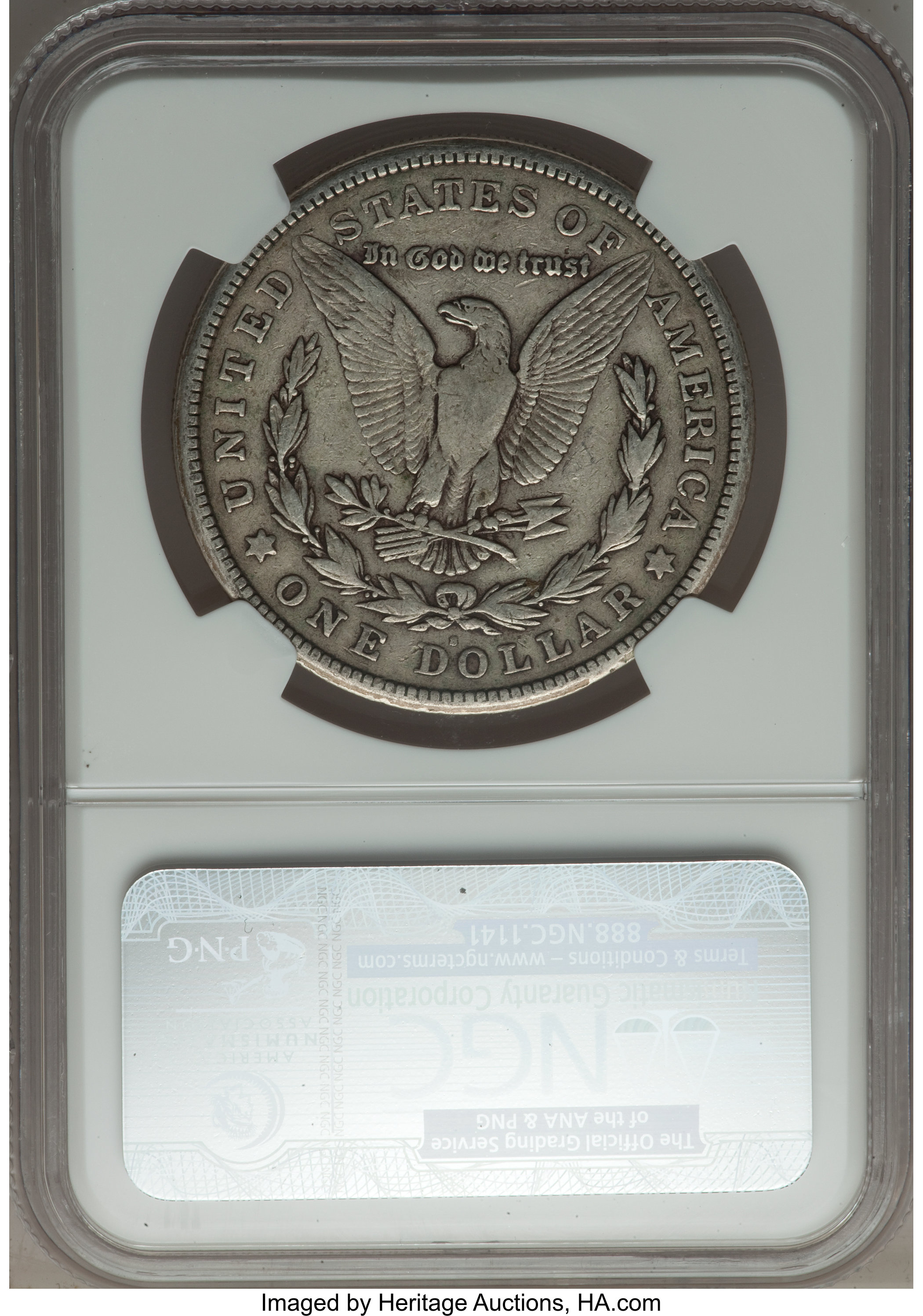 image for: 1921-S $1 Thorn Head, VAM-1B-5 VF35 NGC.  Hitlist-40. NGC Census: (0/0). PCGS Population (0/0).  ...