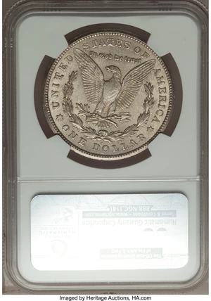 image for: 1921-S $1 Thorn Head, VAM-1B-4 AU58 NGC. Hitlist-40. NGC Census: (0/0). PCGS Population (0/0)....