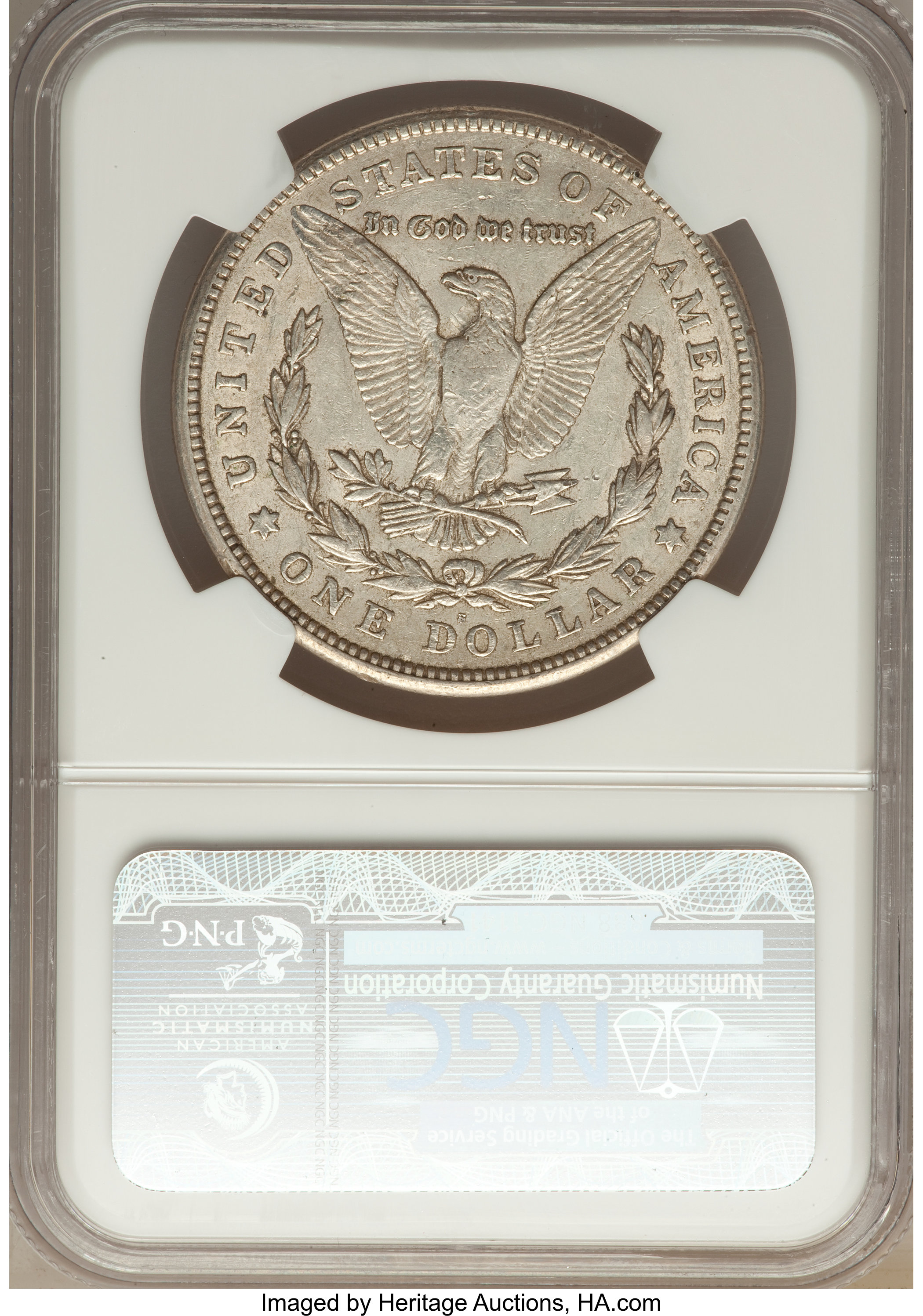 image for: 1921-S $1 Thorn Head, VAM-1B4b, AU50 NGC. Hitlist-40. NGC Census: (0/0). PCGS Population (0/0)....