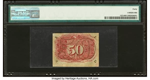 image for: Fr. 1321 50¢ Second Issue PMG Extremely Fine 40....