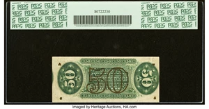 image for: Fr. 1369 50¢ Third Issue Justice PCGS Choice About New 55....