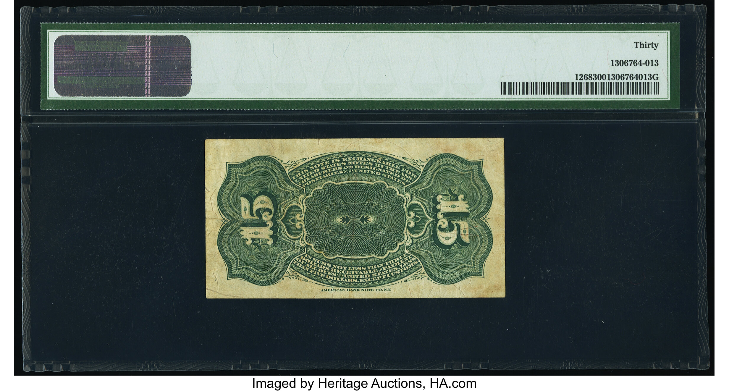 image for: Fr. 1268 15¢ Fourth Issue PMG Very Fine 30....
