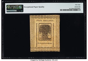 image for: Delaware January 1, 1776 4s PMG Choice About Unc 58 EPQ....