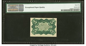 image for: Fr. 1239 5¢ Third Issue PMG Gem Uncirculated 65 EPQ....
