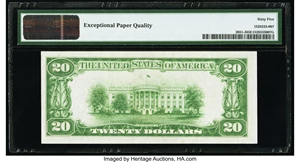 image for: Fr. 2051-J $20 1928A Federal Reserve Note. PMG Gem Uncirculated 65 EPQ....