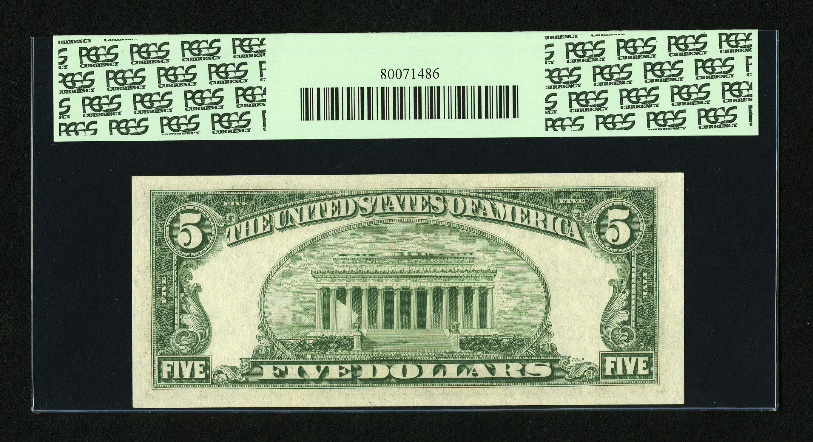 image for: Fr. 1655* $5 1953 Silver Certificate Star. PCGS Very Choice New 64PPQ....