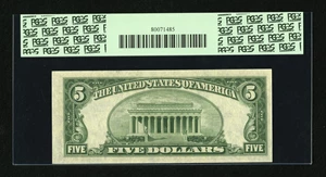 image for: Fr. 1656* $5 1953A Silver Certificate Star. PCGS Choice New 63PPQ....
