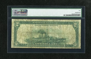 image for: Fr. 766 $2 1918 Federal Reserve Bank Note PMG Very Good 10.