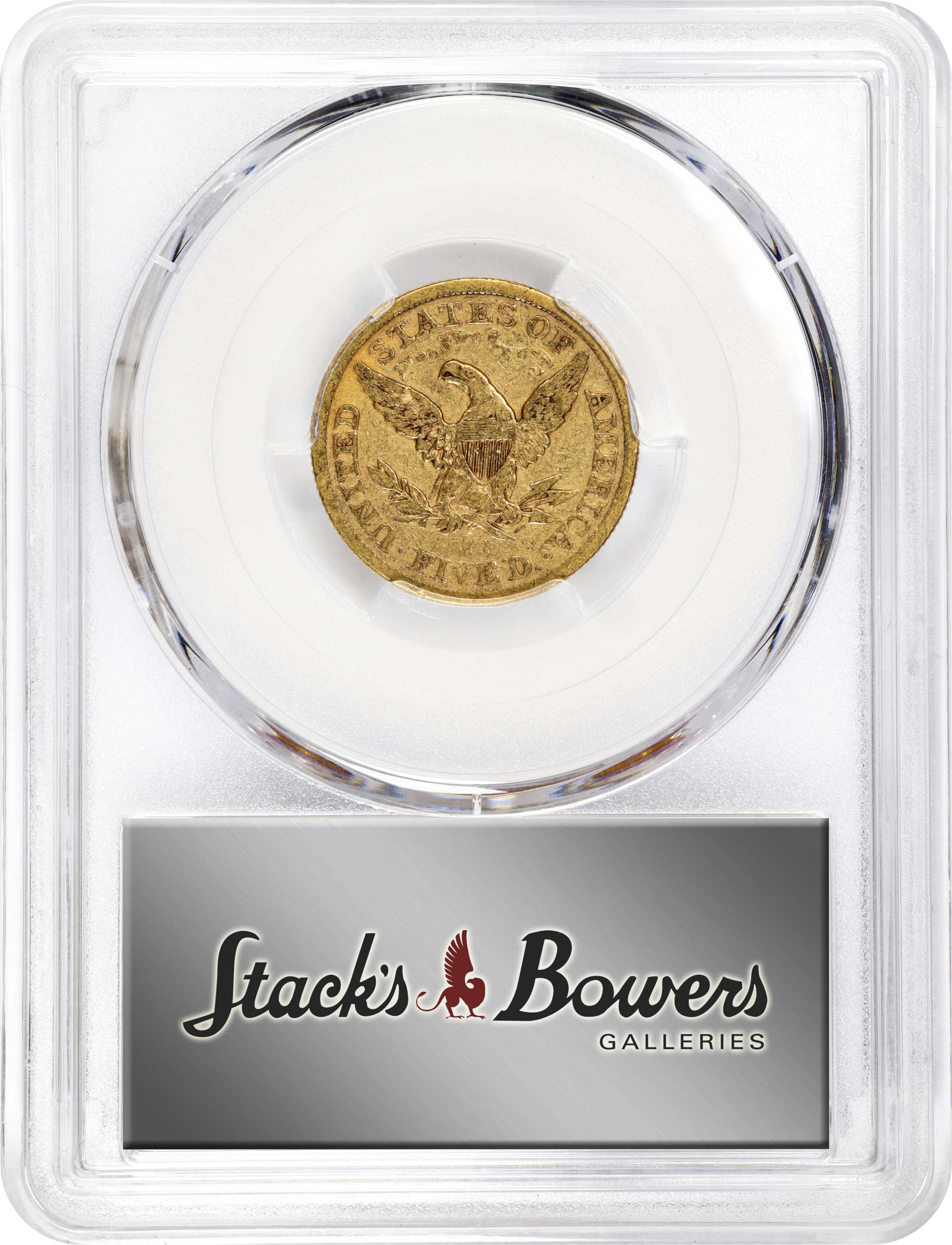 image for: 1874-S Liberty Head Half Eagle. Weak S. VF-30 (PCGS).